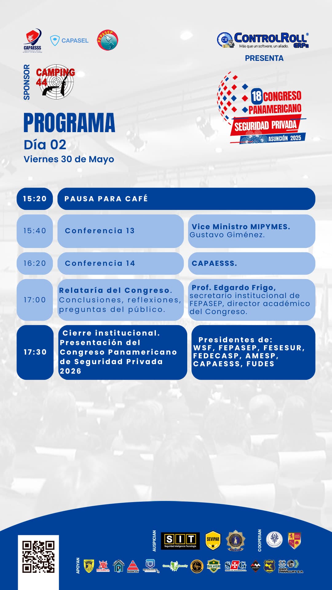 Imagen de los programas del dia 2